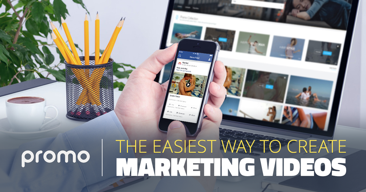 Promo - Online Marketing Video Maker Introducing Promo! Create quality marketing videos instantly - 웹
